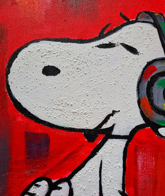 Snoopy In Headphones v.2